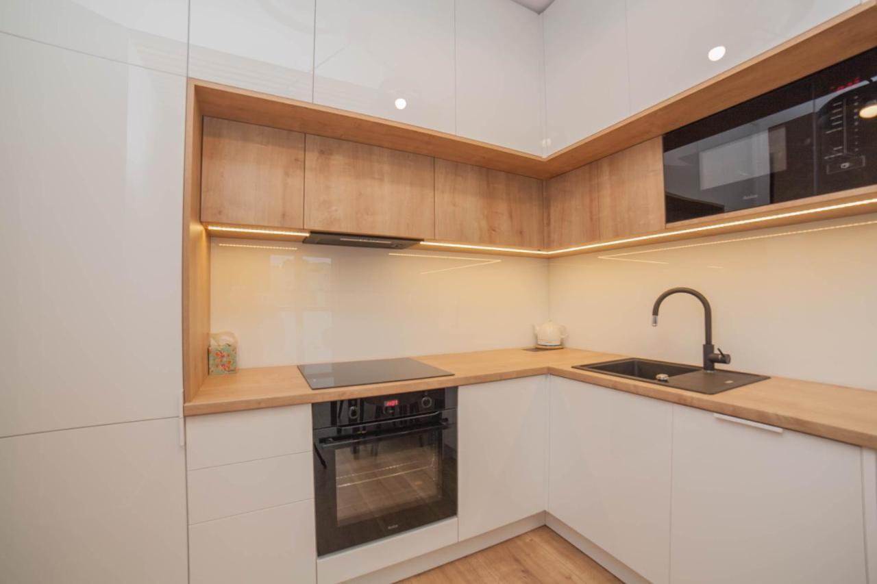Mragowo Dwupoziomowy Apartament Indygo 85M2 Z Widokiem Na Jezioro ภายนอก รูปภาพ